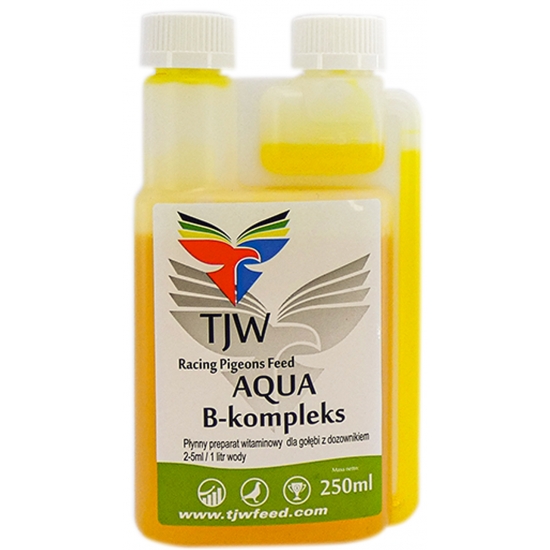 TJW AQUA B-KOMPLEKS 250 ml - witaminy z grupy B oraz metionina i betaina w płynie